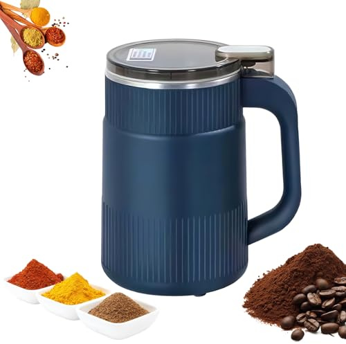 Ruiqas Macinino elettrico per chicchi di caffè multifunzione per chicchi di caffè, erbe, spezie, noci