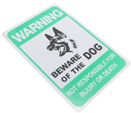 FIXOSHEE Retro Metal Warning Sign Do Not Enter for Garden and Yard Outdoor Wall Decor Weatherproof Vintage Style Yard Decoration