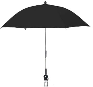 MAGAUSVZVK Sombrilla for Silla con Abrazadera, Universal, Ajustable, sombrilla for Silla de Playa, protección UV, sombrilla for cochecitos, sillas de Ruedas, sillas de Patio,