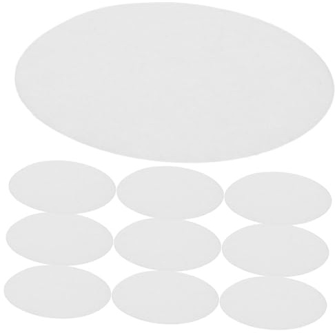 HEALSOPTHY 100piezas Filtros De Papel Para Espresso Redondos De Filtro Café Flexible y Permeable Para Prolongar Vida De Máquina Para Portafiltros y Limpieza Fácil