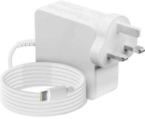65W USB-C Laptop Charger for Samsung Galaxy Book Chromebook Series | Type C Chromebook Charger for Dell HP Lenovo ThinkPad MacBook Pro/Air Rapid Portable Laptop Power Supply Adapter White