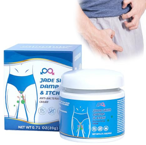 QOCUILC 1 Pièces Pommade Antibactérienne Privée, Hommes Pommade Anti-démangeaisons pour Parties Intimes, Antifongique pour Intimes,Traitement des Démangeaisons, Apaisante à Usage Externe