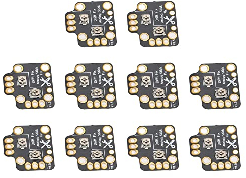 Drift Lot de 10 manettes de jeu analogiques 3D pour manette de jeu Drift Fix Mod, outils de réparation pour PS4, PS5, Xbox