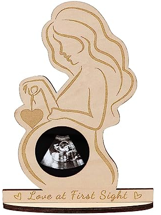SJBAUTYO Incinta cornice in legno immagine ad ultrasuoni bambino, donne, madre essere idee regalo per future mamme baby shower