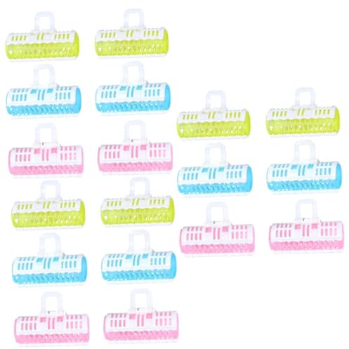 MAGICLULU 18 Stk Lockenwickler für Frauen Lockenhaarwerkzeug kreative Lockenwickler hair rollers gurtwickler Lockenstab Haarcrimper selbsthaltende Frisurenwerkzeuge Buchstabe Curling-Tool