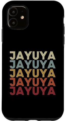 Hülle für iPhone 11 Jayuya Puerto Rico Jayuya PR Vintage Text