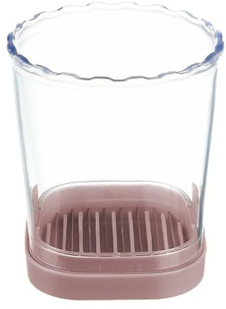 curfair Cortador de verduras fácil para preparar comidas, hoja de acero inoxidable, multiusos, color verde, para cortar frutas, color rosa
