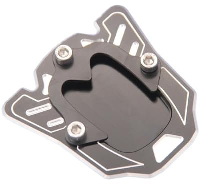 TONGUC Fuß-Verbreiterung Ständer Platte Für NC 700S/X 2012-2017 (2013 2014 2015 2016 Nc700x Nc700s Motorrad Seite Kickstand verlängerung Platte Stehen Vergrößern Fuß Pad