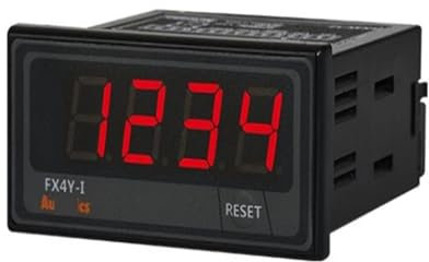 Compteur et minuterie FX4Y-I2, L72xH36mm, 4 Chiffres, LED, 24VAC~ 50/60Hz, 24-48VDC
