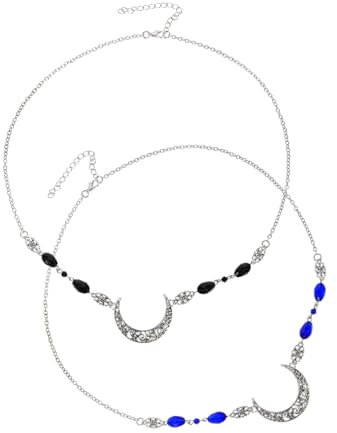 FRCOLOR 2stücke Kreative Braut Stirnband Haar Dekor Mit Kette Anhänger Für Hochzeit Kopfschmuck Stilvolle Kopfbedeckung Für Damen Und Mädchen