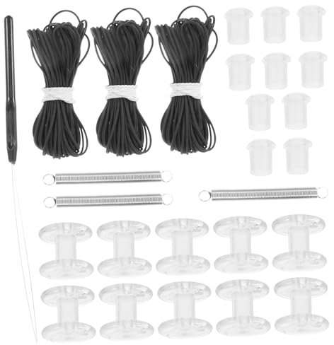 Angoily Honeycomb Curtain Plug Spring Replacement Repair Kit for Rv Pleated Shades Window Blind Accessories Cord