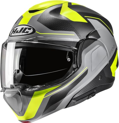 HJC, Modularer Motorradhelm F100 BIOS MC3HSF, L