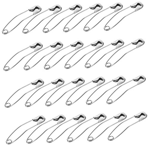 SHINEOFI 200pcs Curved Sewing Pins Safety Quilting Pins for Bags Brooch Backs for Wedding Crafts and Diy Projects
