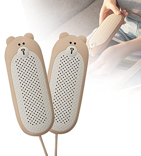FHRKA séchoir à Chaussures, sèche-Chaussures Portable, séchoir à température constante Intelligent pour Chaussures, Chaussettes, Chaussures de Ski, Rose (Pink)