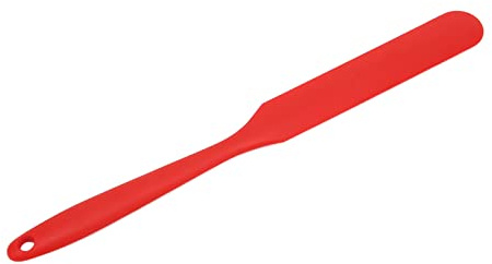 Fockety Spatole per Ceretta con Integrazione in Silicone Applicatore Riutilizzabile in Bastoncini di Cera per la Depilazione Adatto per la Maggior Parte delle Applicazioni Design con Foro Sospeso