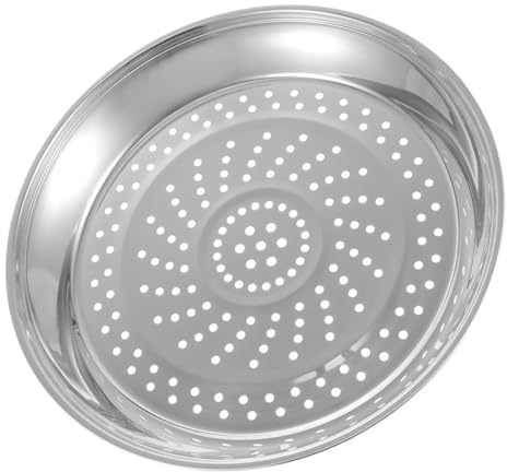 SUPVOX Bandeja de Vapor de Acero Inoxidable 31 Cm Cesta Vaporera para Olla Inserto de Vapor Inoxidable para Cocina Hogar y Restaurantes