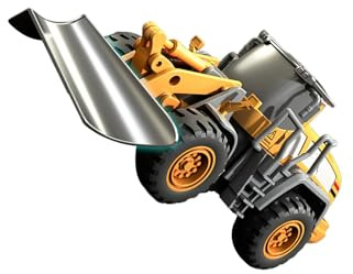 PUXZYAX Veicoli da ingegneria, piccoli giocattoli da costruzione, veicoli giocattolo per bambini, robusti e durevoli, incoraggiano il gioco attivo e la creatività, da, Spazzaneve