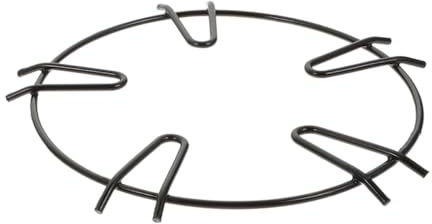 GARIOUANS Rejilla Superior de Gas de Hierro Fundido Negro Estable y Fuerte para Estufa de Gas y Cocina Portátil, Soporte Práctico para Restaurante y Hogar