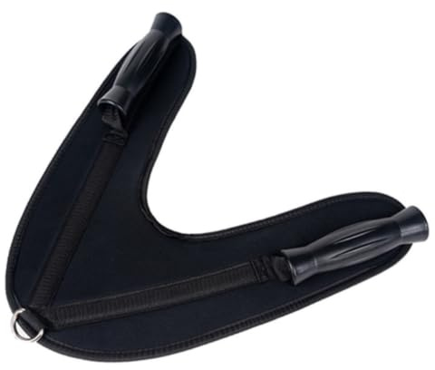 HEANUJJ Cinturón de Entrenamiento Abdominal Banda de Tensión para Fitness, Material Nylon Metal y PVC, Mango Antideslizante, Adecuado para Hombres y Mujeres