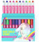 Girlzone Cadeau Fille - Craie pour Cheveux Lavable - Accessoire Cheveux Fille - Kit 10 Stylos de Coloration Temporaire - Hair Chalk - Anniversaire Filles 3 à 12 Ans