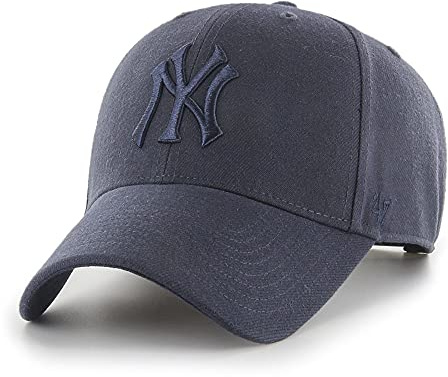 '47 New York Yankees Navy MLB Tonal Most Value P. Snapback Cap - One-Size
