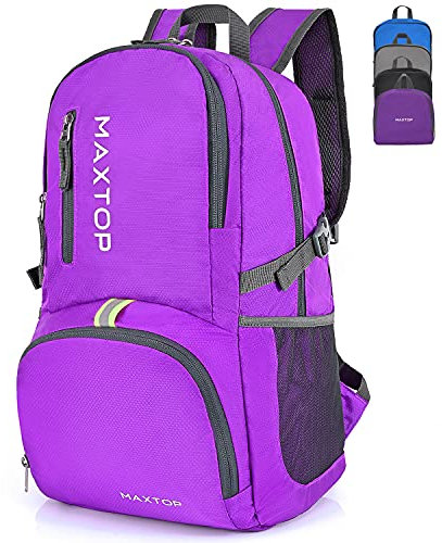 MAXTOP 40L Backpack Ultra Lightweight Packable Foldable Rucksack Water Resistent For Men Women Kids Outdoor Camping Hiking Travel Daypack Handy Durable Gifts For Men Women