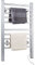 Dirt Devil Scaldasalviette Elettrico - Portasciugamani da bagno - Stendino Panni Appeso o Indipendente - Riscaldato IP22 Antigoccia - Stendibiancheria 10 aste - Stendi Biancheria - Alluminio