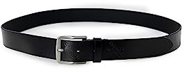 Calvin Klein Herren Flat Classic Lthr Belt 35mm Gürtel, schwarzes, 95 cm