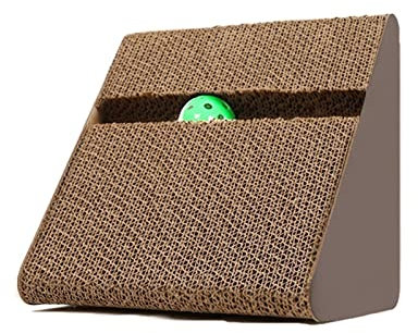 Kratzbrett für Katzen Vertikales Katzenkratzbrett Katzenstreu Man verschüttet Keine Krümel Kratzfestes Anti-Katzen-Kratzsofa Katzenkratzbrett Katzenbedarf Daquan Katzen Kratzpappe (Size : Small)