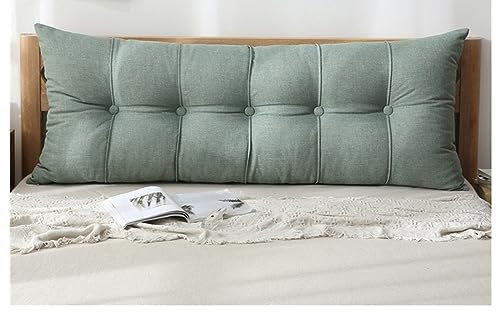 ELYSYSRL Couchkissen Groß Dekokissen Kopfteil Gepolstert Kissen Rückenlehnen Sofakissen Lesekissen Perfekt als Unterstützend Rückenkissen Bett Lendenkissen Wandkissen (Color : #4, Size : 100x60x20cm)