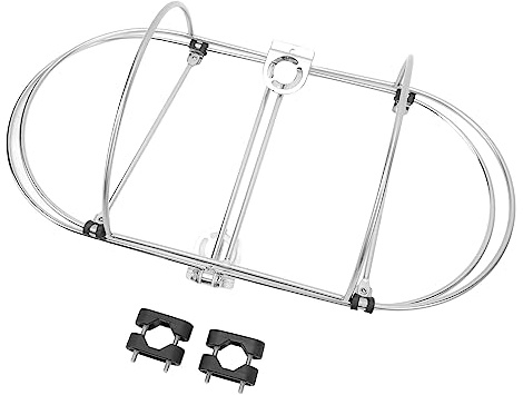 Doppelter Fenderhalter aus Edelstahl 304, Rostfrei, Bootsfender-Rack, Passend für 9-Zoll-Marine-Yacht