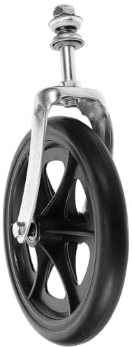 NOLITOY Rollstuhl-vorderrad mit Lager Ersatzrad für Rollstühle Praktische Räder für Rollstuhl Vorderräder für Rollstühle Einfach zu Montieren Warten