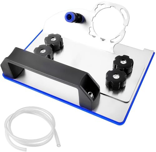 Angle Grinder Stand for Supporto per Smerigliatrice Angolare Tipo 100- Smussatrice per Piastrelle Taglio 45 Gradi, Smerigliatrice Angolare Taglia Piastrelle, Taglia Mattonelle