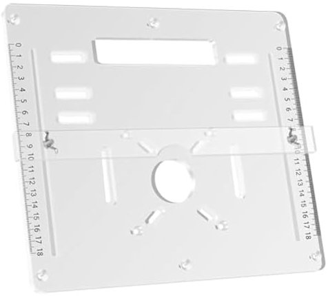 Remingtape Tavolo per Fresatrice Piastra Inserimento Modelli per Fresatrice per Lavorazione Legno Piastra Ribaltabile per Fresatrice Piastra Ribaltabile Regolabile per Rifilatrice