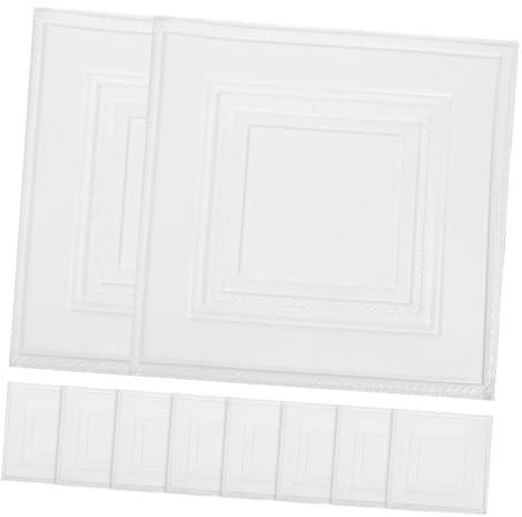 Uonlytech 10pièces Stickers Muraux Autocollants Brique Pour Salon Décoration Intérieure Autocollante De Facile à Installer Nettoyer