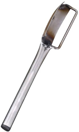 Bsbkoj Sbucciaverdure In Acciaio Inossidabile | Sbucciafrutta Manuale,Utensile Ecoergonomico Antiscivolo per Preparazione Verdura Cucina Domestica e Professionale