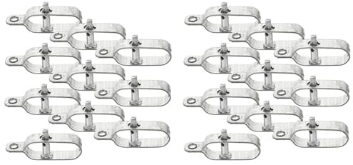 20 pezzi Tendifilo a cricchetto Connettore for fune metallico