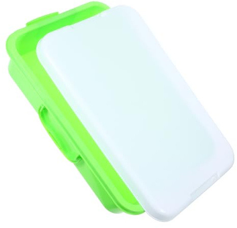 CORHAD Boîte à Sable Portable avec Couvercle Bac Sable Extérieur Compact pour Rangement Jouets Garçon Fille Plateau de Jeu Pratique et pour Activités Ludiques Intérieur et Extérieur