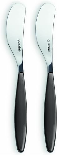 Guzzini, Couteau À Beurre 'Feeling', 16 cm, Gris (Lot de 2)