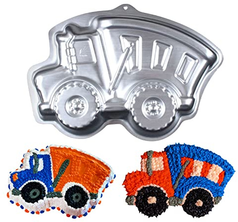 SADYFON LKW Auto-Form Kuchenform Aluminium 3D Backformen Backformen Kuchen Dekorationsform Geburtstag Hochzeit Jubiläum Party Kuchen Backform Werkzeug