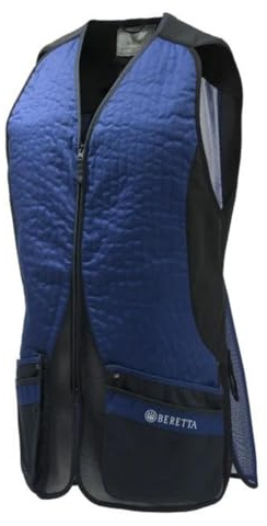 BERETTA GT781 Silver Pigeon EVO Shooting Vest In Blue Eclipse (3XL)