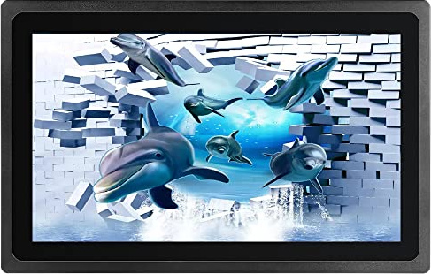 LEANGLE 21.5 16:9Monitor Industrial Panel PC All-in-one Embedded Display,Capacitive Touch Screen,2 or 6*COM,RS232 or RS485,HDMI,USB,VGA,Wi-fi,Windows 10 or Linux Ubuntu,i5-3210M+4G RAM+512G SSD