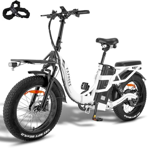 Fafrees F20 X-Max E-Bike Klapprad Elektrofahrrad 48V 30Ah Akku 20 Zoll *4.0 Fat Tire E-Mountainbike Maximales Drehmoment 65 N.m