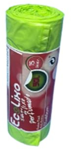 Almericorp Bolsa de autocierre Pistacho 30L, 75 bolsas perfumadas Premium - 5 Paquetes de 15 unidades, medida 55x60, resistentes, antigoteo, para baño, oficina, cocina
