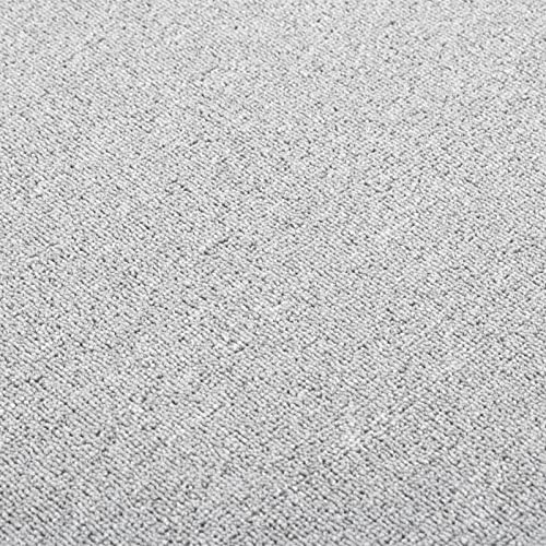Gecheer Carpet Runner Rug Hallway Hall Runner Narrow Area Rugs Washable Floor Carpet for Living Room Bedroom Laundry Room Kitchen Room Light Grey 50x150 cm