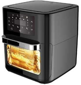 Essentiels alimentaires et aides familiales Friteuse à air intelligente Friteuse électrique sans huile Machine multifonction haute puissance Appareils ménagers 1700W 12L Assistant intelligent Pro