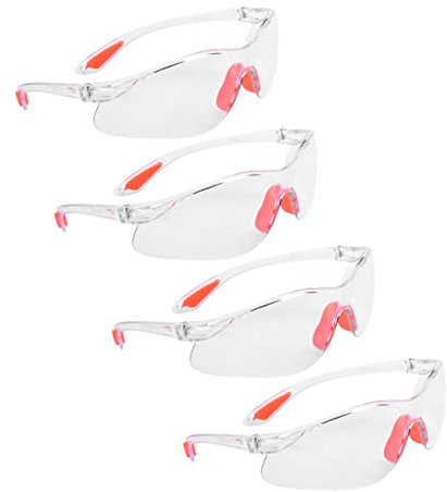 Gogogmee 4piezas Gafas De Protección Antivaho Con Diseño De Lentes De Policarbonato Para Hombres y Mujeres De Construcción y Ciclismo