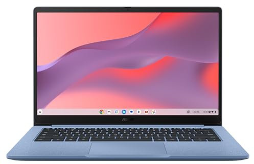 Asus Chromebook CX1405CKA#B0DVM1XSC3, Display 14 FHD, Anti-glare, Processore Intel® Celeron® N4500, RAM 8GB, 128G eMMC, ChromeOS, Blu