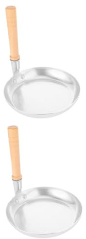 ULTECHNOVO 2pièces Poêle à Œufs Poêle Japonaise Pour Tamagoyaki Et Oyakodon Pour Cuisine Repas