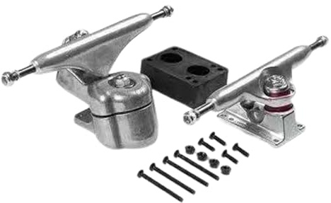 Skateboard Trucks - di tornitura di precisione, meccanismo liscio da surf | Struttura rinforzata in lega di alluminio, funzione di assorbimento degli urti ad alta stabilità, design leggero e